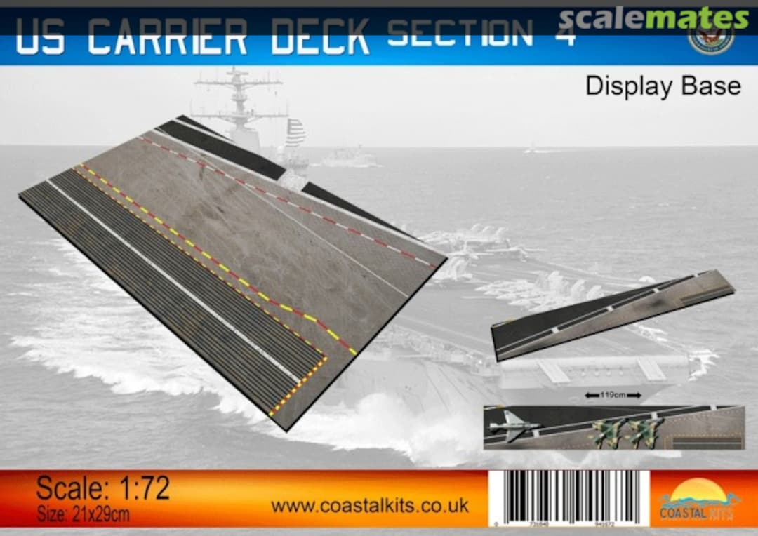 Boxart US Carrier Deck Section 4 CKS365-72 Coastal Kits