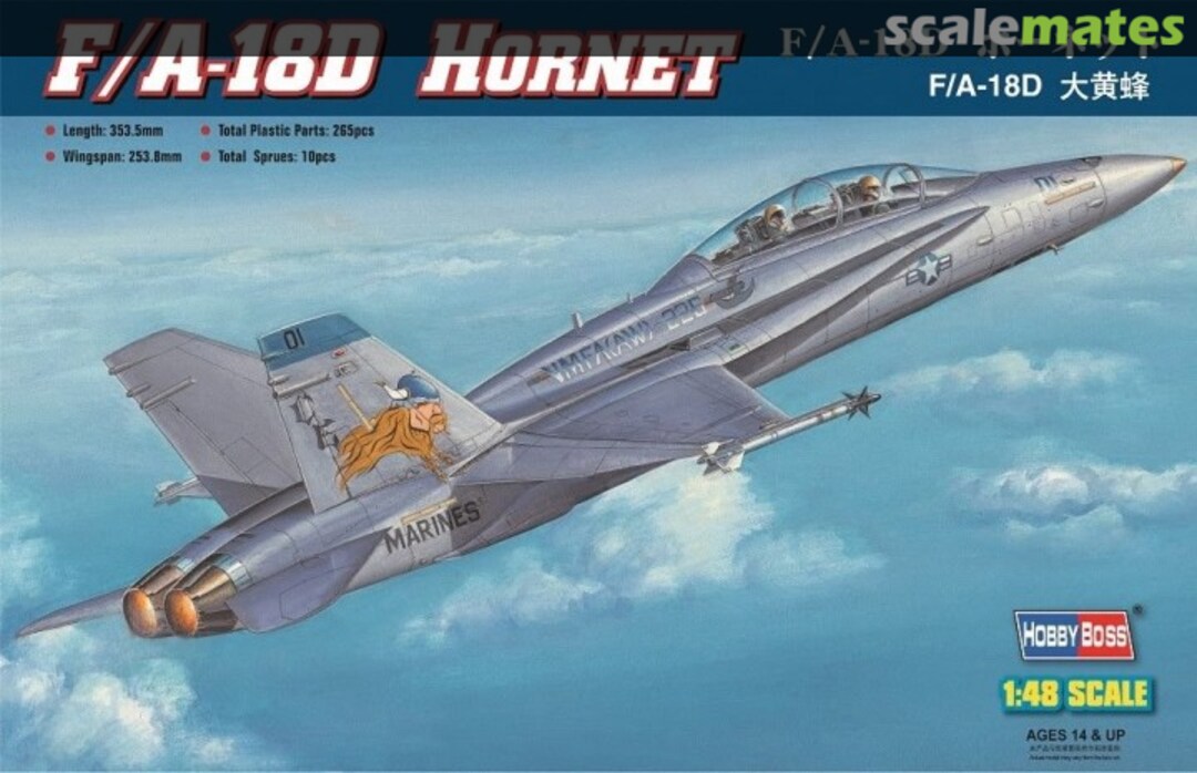 Boxart F/A-18D Hornet 80322 HobbyBoss