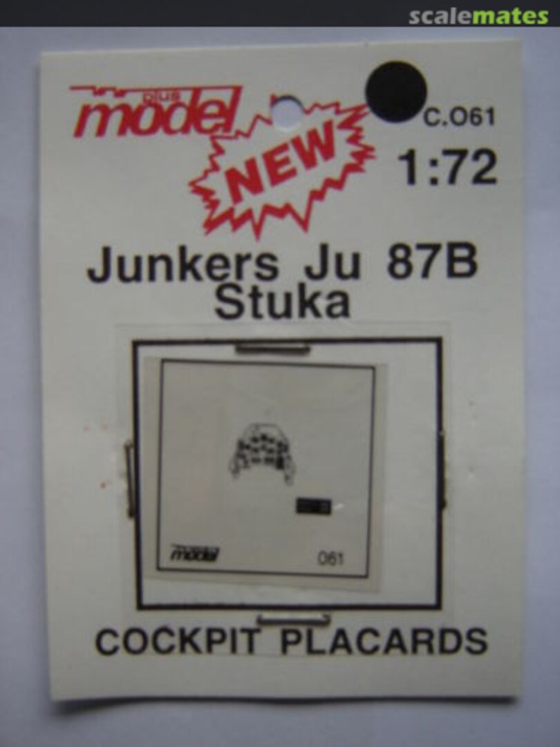 Boxart Junkers Ju 87B Stuka C.061 PlusModel