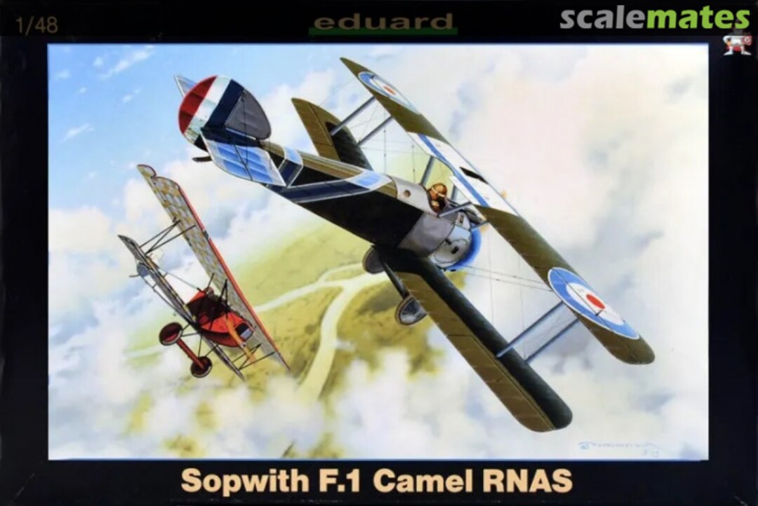 Boxart Sopwith F.1 Camel R.N.A.S. 8055 Eduard