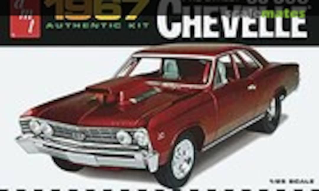 1:25 1967 Chevelle Pro Street SS 396 (AMT 876)