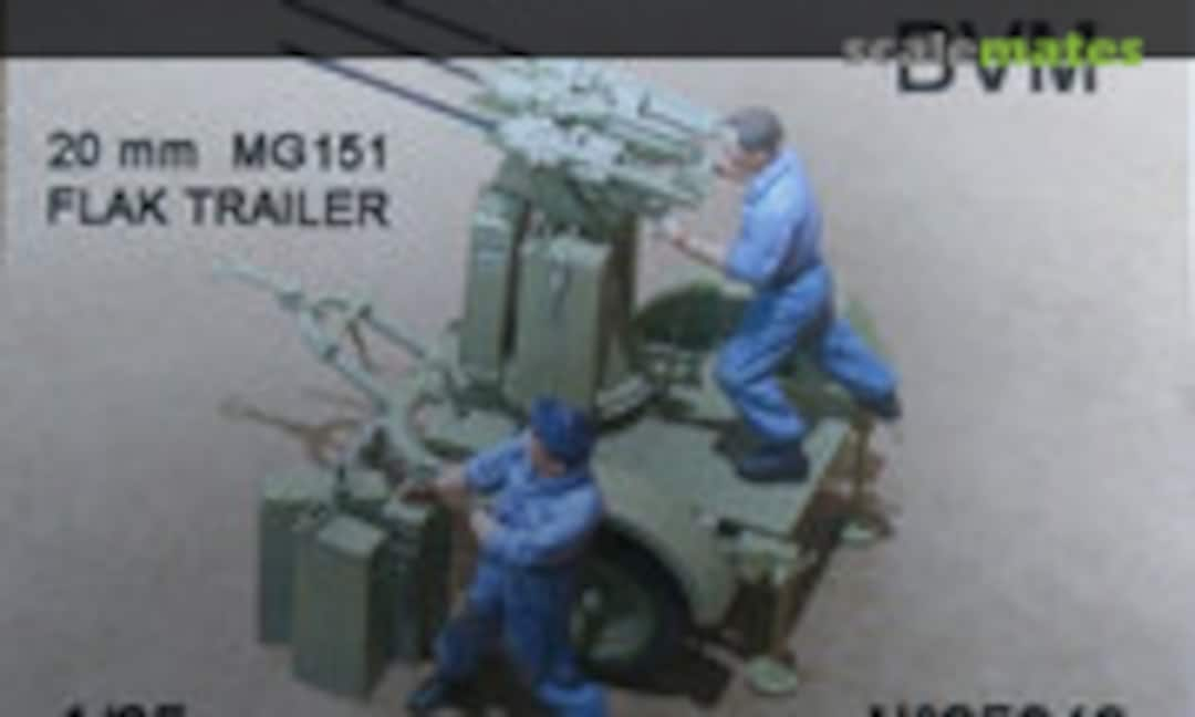 1:35 20mm MG151 Flak Trailer (Best Value Models 35043)