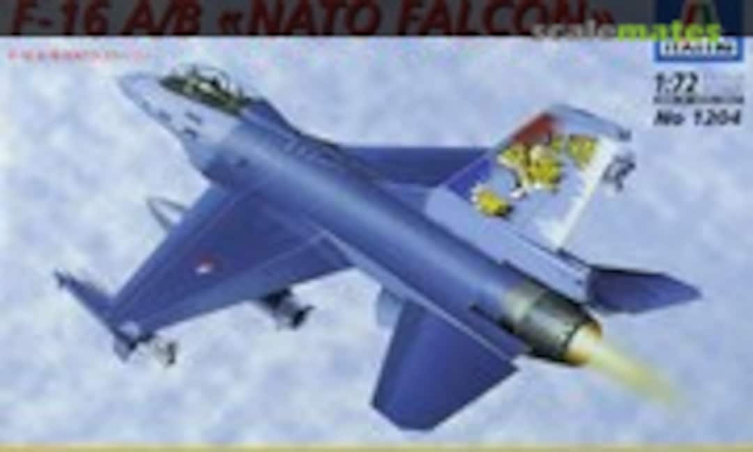 1:72 F-16 A/B &quot;NATO Falcon&quot; (Italeri 1204)