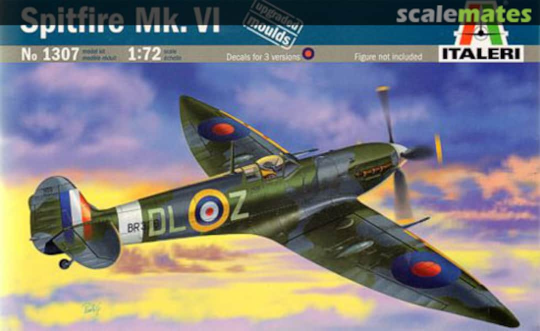 Boxart Spitfire Mk.VI 1307 Italeri