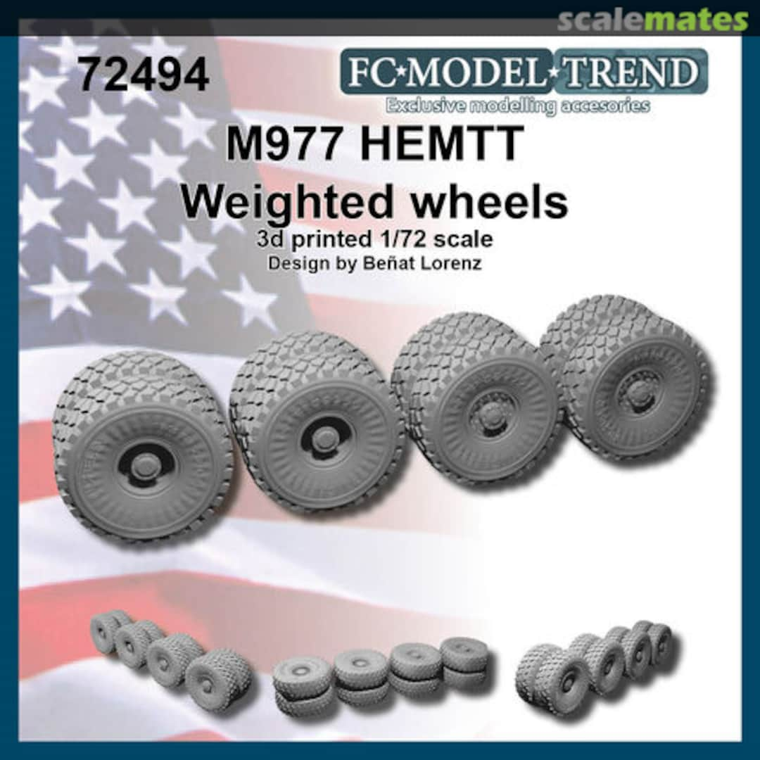 Boxart M977 HEMTT, weighted wheels 72494 FC Model Trend