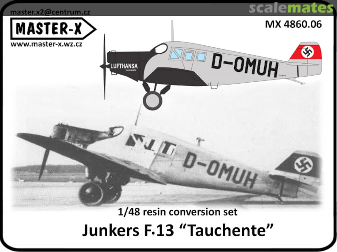 Boxart Junkers F.13 4860.06 Master-X