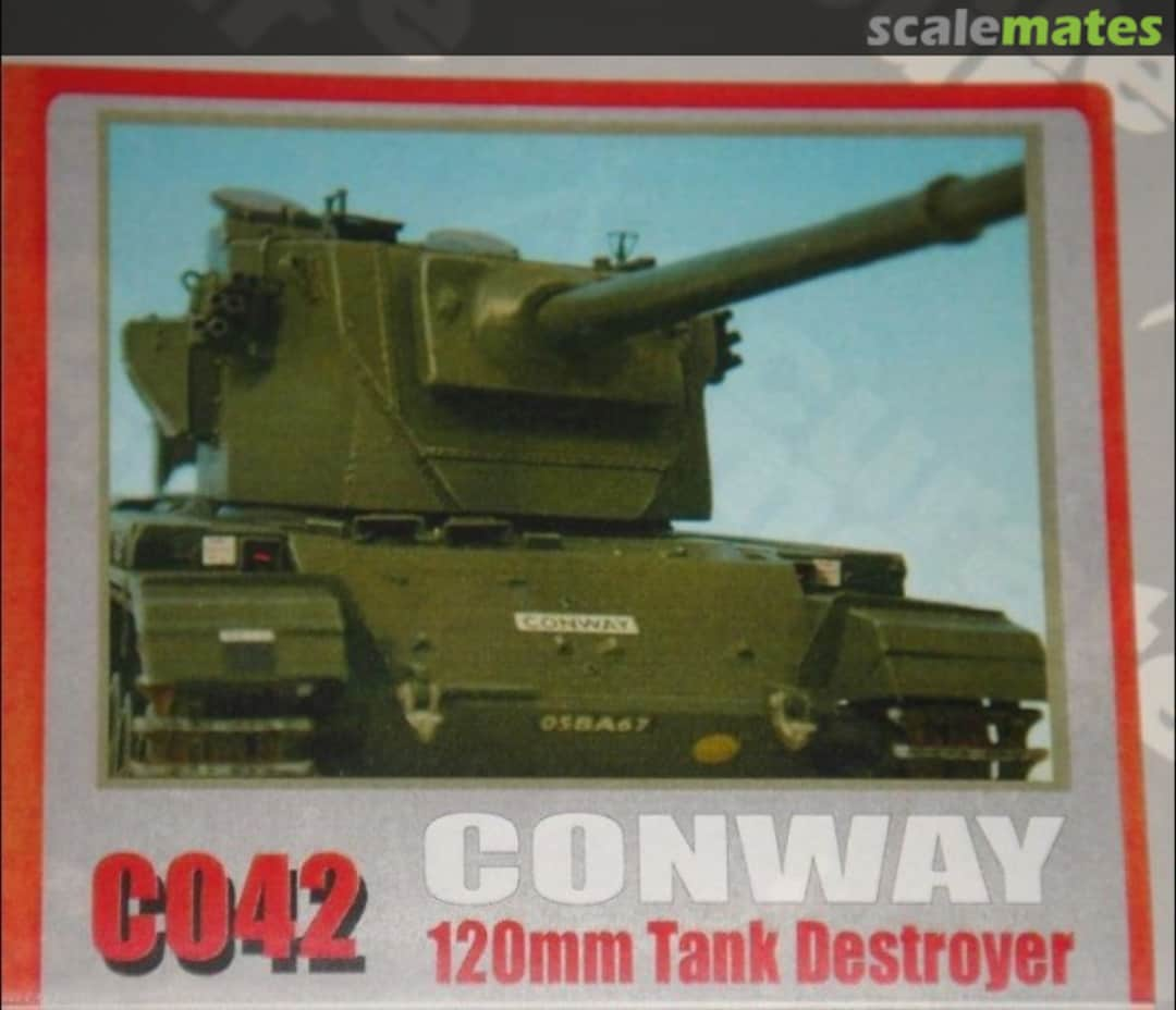 Boxart CONWAY FV4004 120mm Tank Destroyer C042 Accurate Armour