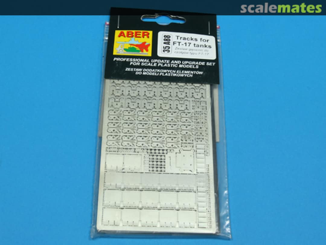 Boxart Tracks for FT-17 tanks (Integrate set) 35A088 Aber