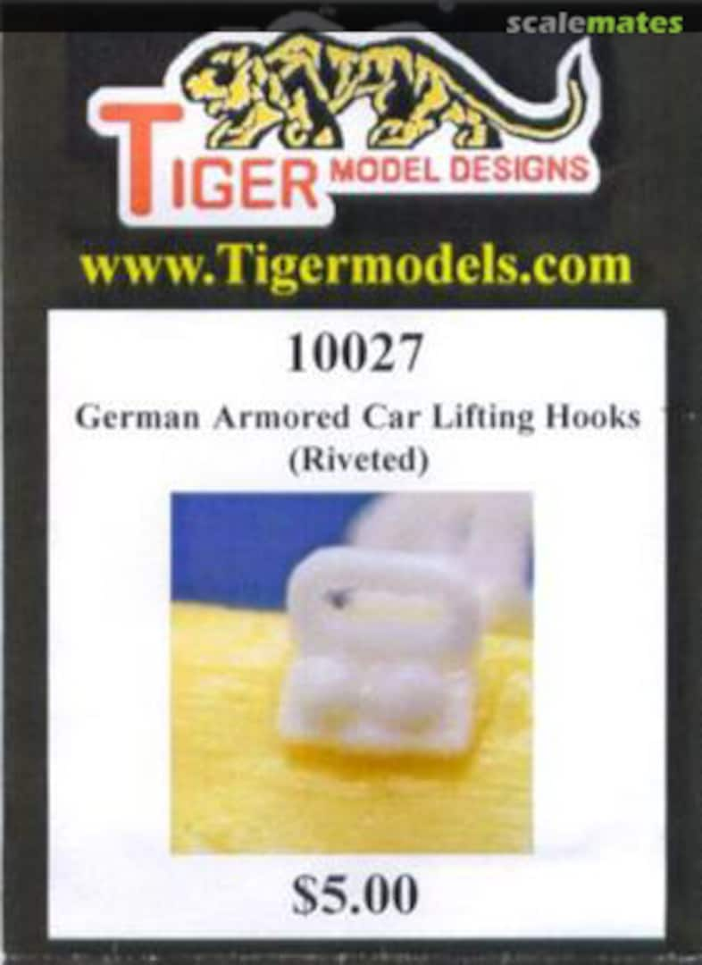 Boxart German Armored Car Lifting Hooks (Riveted) 10027 Tiger Model Designs