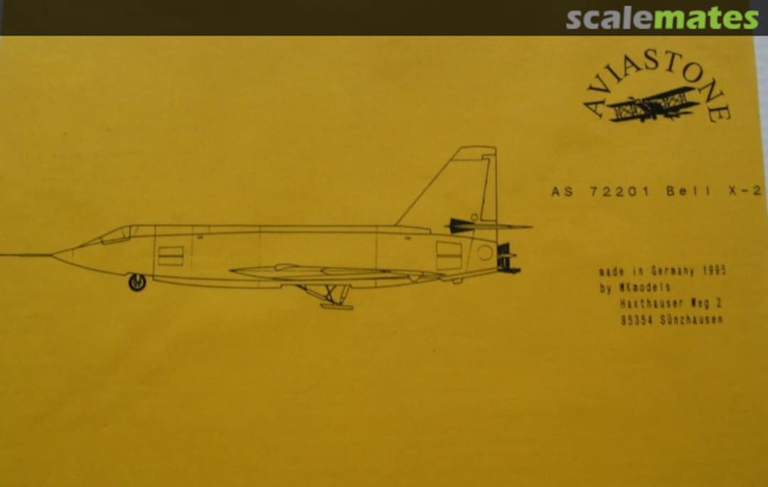 Boxart Bell X-2 AS 72201 Aviastone