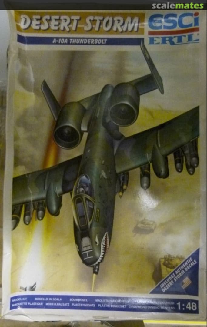 Boxart A-10A Thunderbolt 4094 ESCI/ERTL