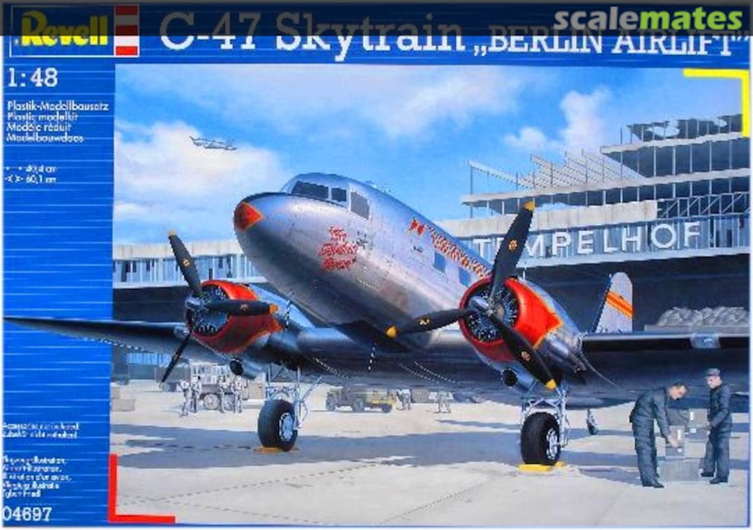 Boxart C-47 Skytrain "Berlin Airlift" 04697 Revell