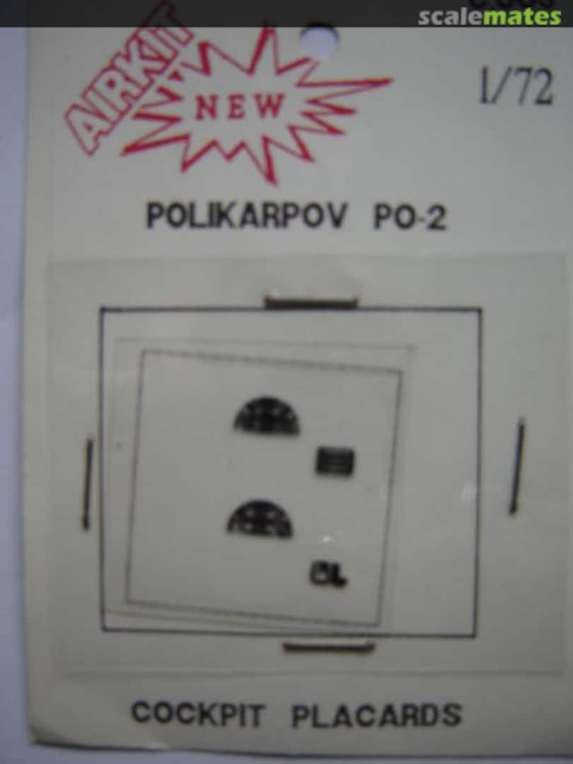 Boxart Polikarpov PO-2 C.003 Airkit