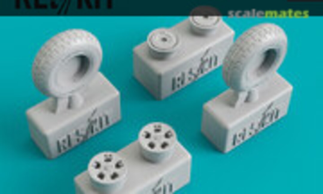 1:48 Spitfire - 5 spoke wheels set (ResKit RS48-0104)