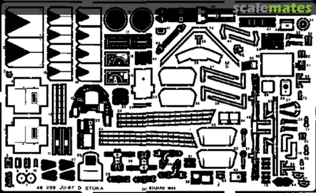 Boxart Ju 87D Stuka 48258 Eduard