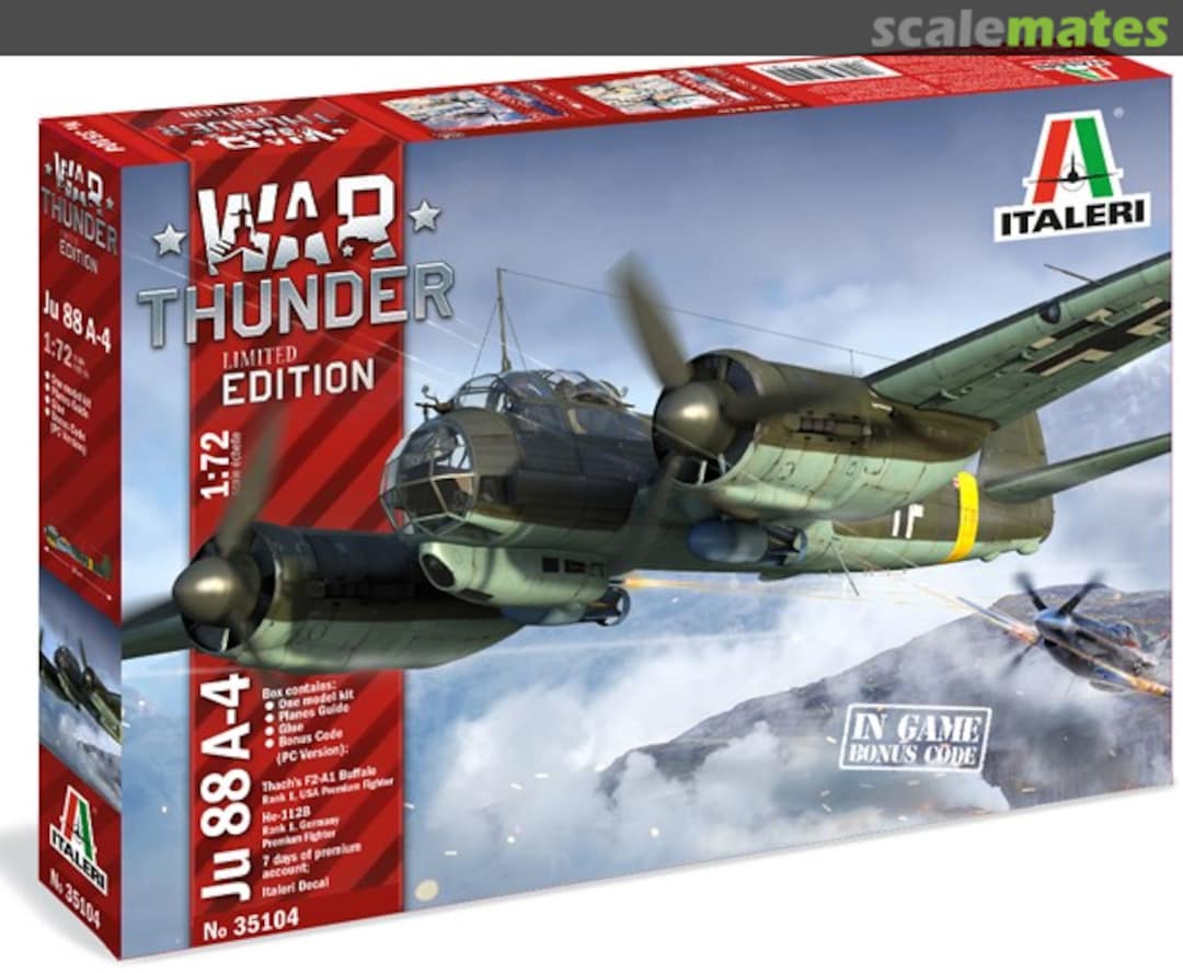 Boxart Ju 88A-4 35104 Italeri