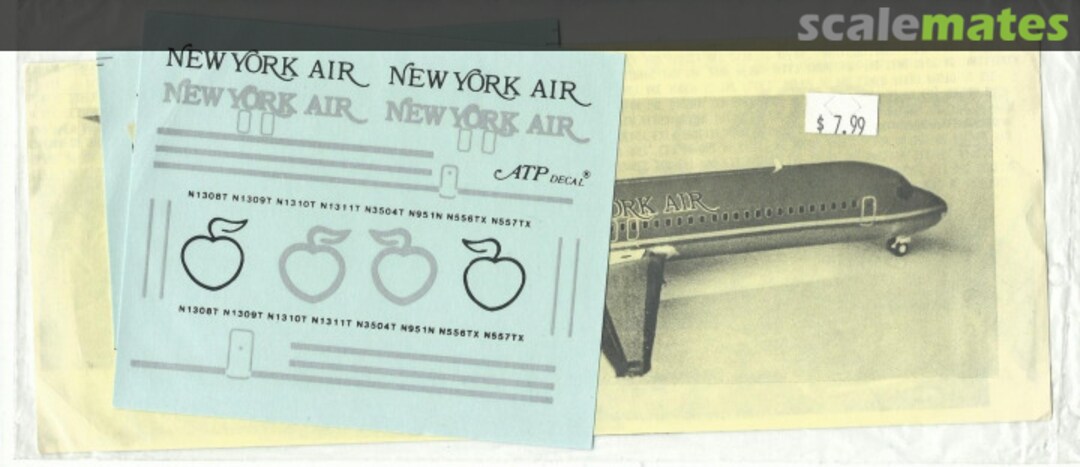 Boxart New York Air DC-9-30 AD5010 ATP Airliners America