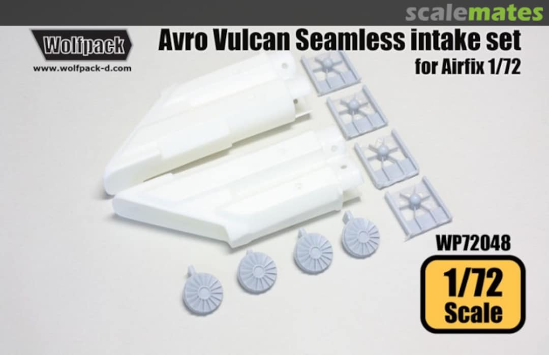 Boxart Avro Vulcan B.Mk.2 Seamless Intake Set WP72048 Wolfpack