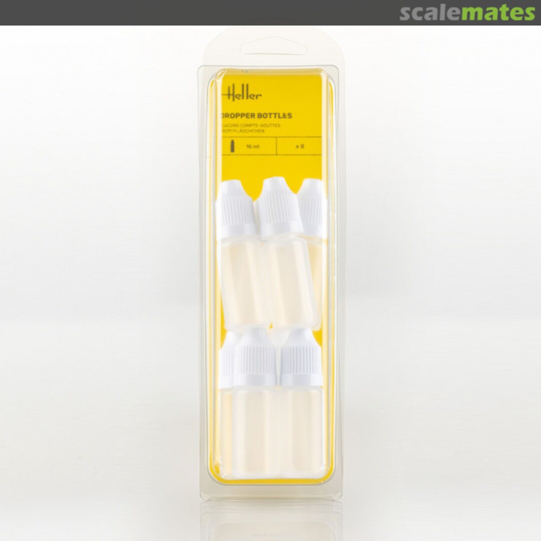 Boxart Dropper Bottles 10 ml (8 pieces) 99015 Heller