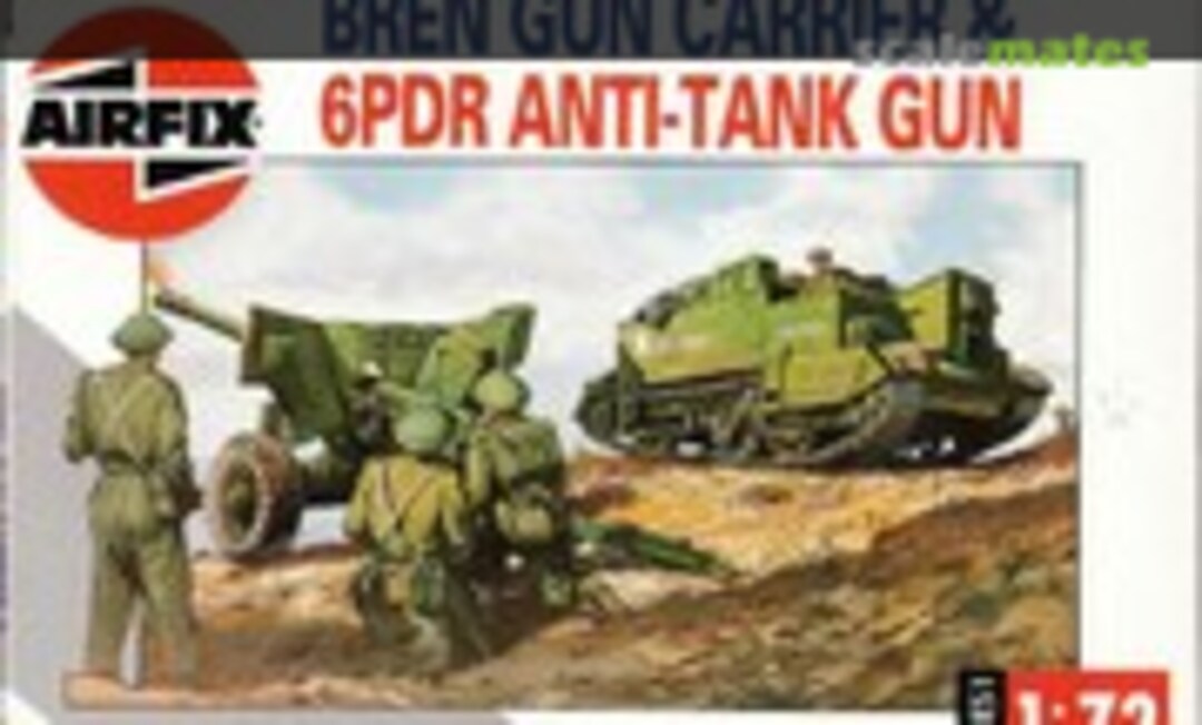 1:76 Bren Gun Carrier &amp; 6pdr Anti-Tank Gun (Airfix 01309)