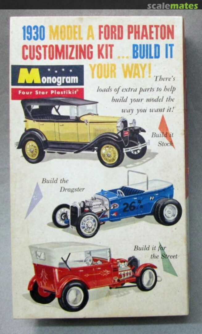 Boxart 1930 Model A Ford Phaeton PC64 Monogram