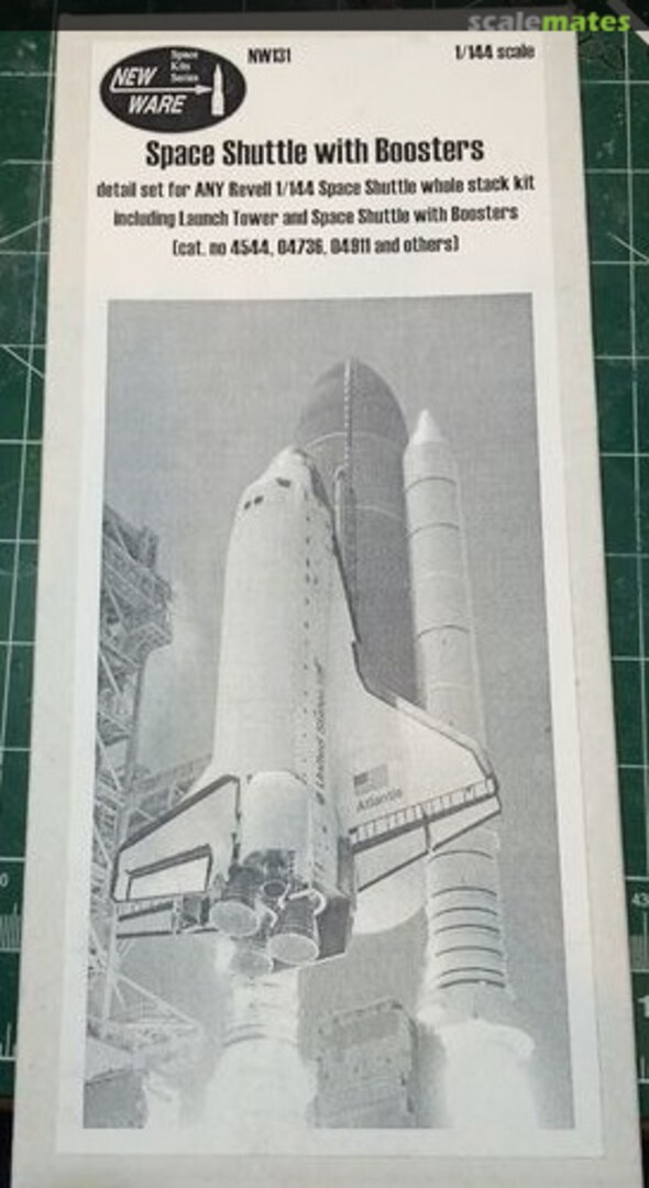 Boxart Space Shuttle with Boosters NW131 New Ware