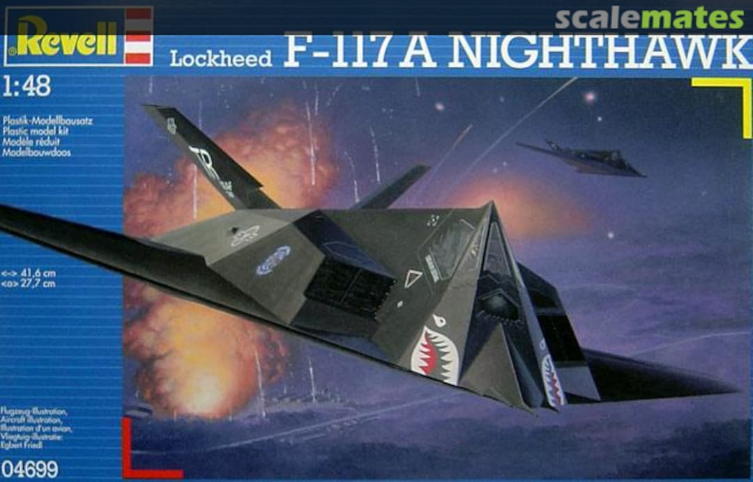 Boxart Lockheed F-117A Nighthawk 04699 Revell