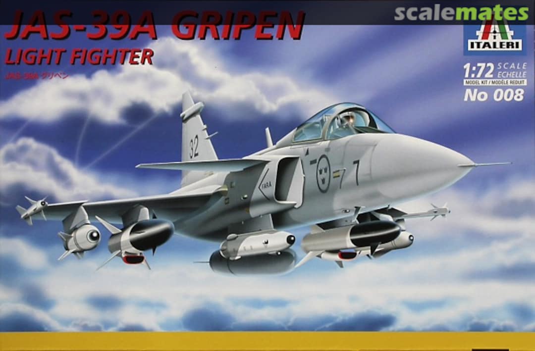 Boxart JAS-39A Gripen 008 Italeri