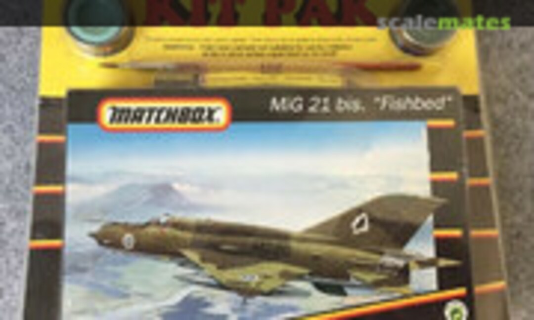 1:72 MiG 21 bis. &quot;Fishbed&quot; (Matchbox 40054)