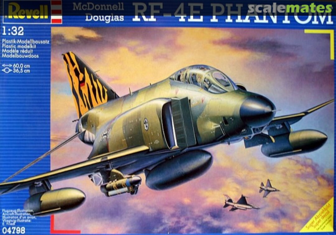 Boxart McDonnell Douglas RF-4E Phantom 04798 Revell