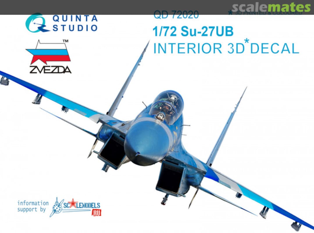 Boxart Su-27UB QD72020 Quinta Studio