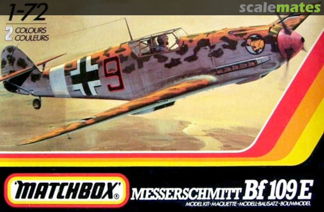 Boxart Messerschmitt Bf 109 E PK-17 Matchbox