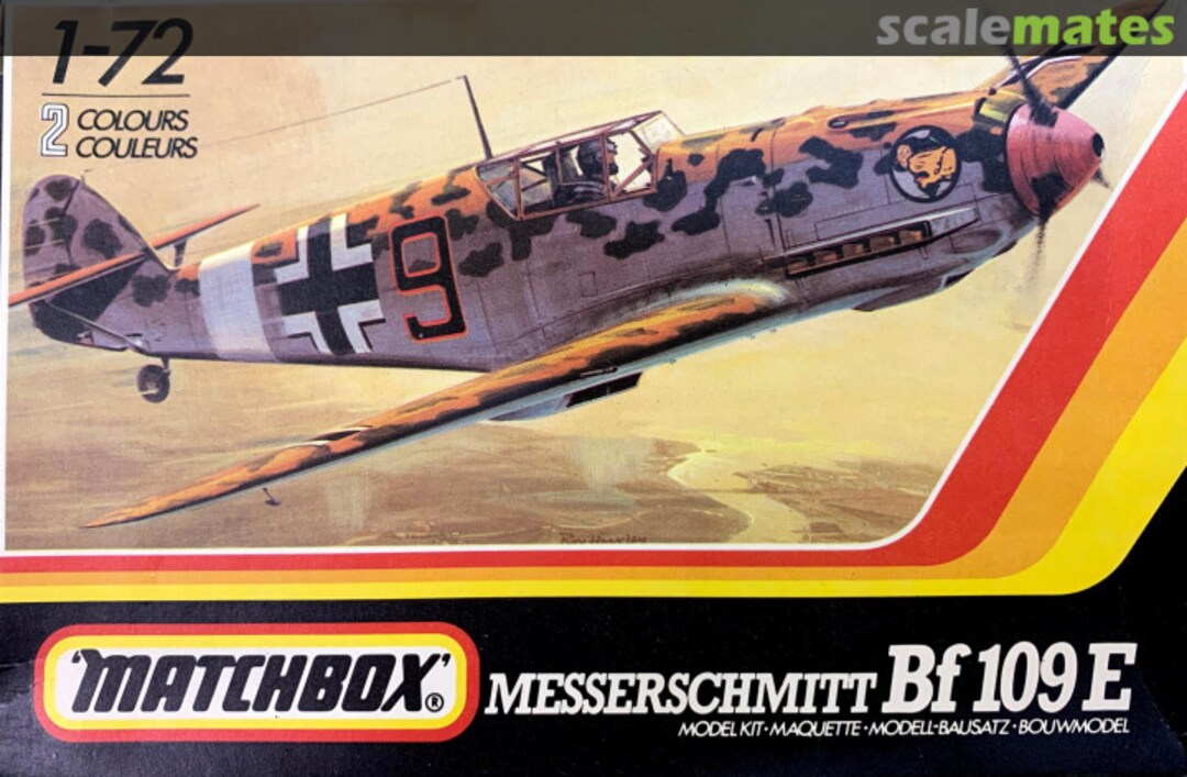 Boxart Messerschmitt Bf 109 E PK-17 Matchbox