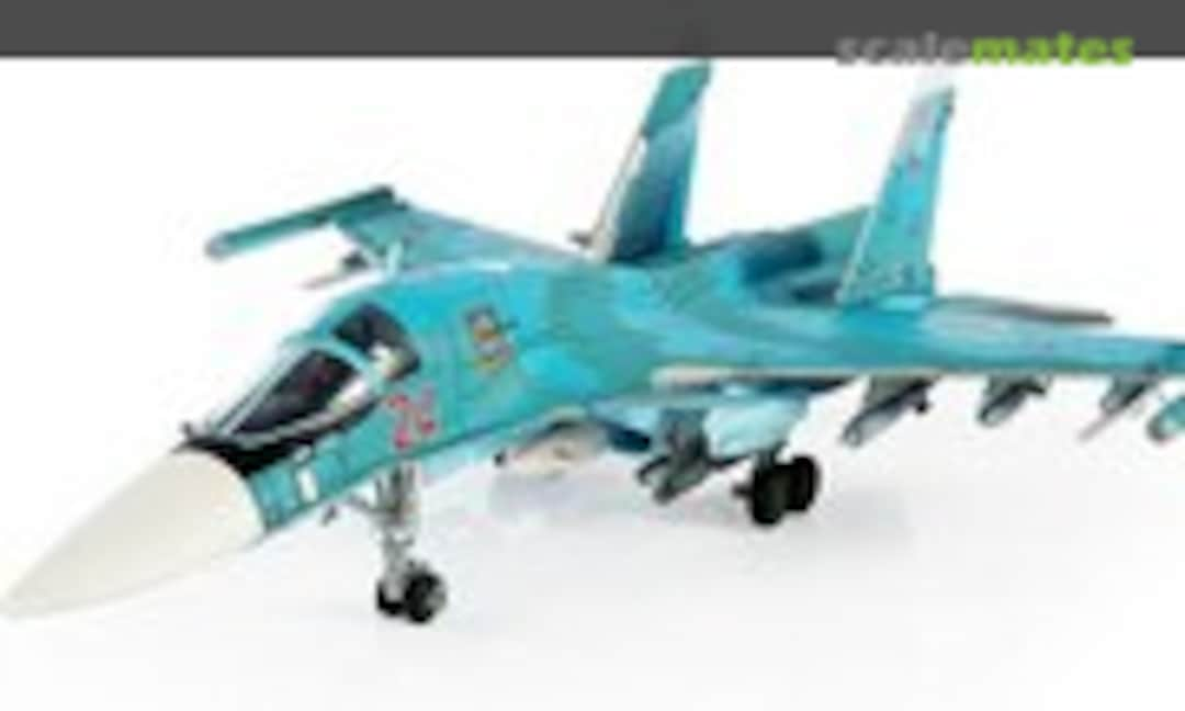 SU-34 Fullback Red 24 (JC Wings JCW-72-SU34-007)