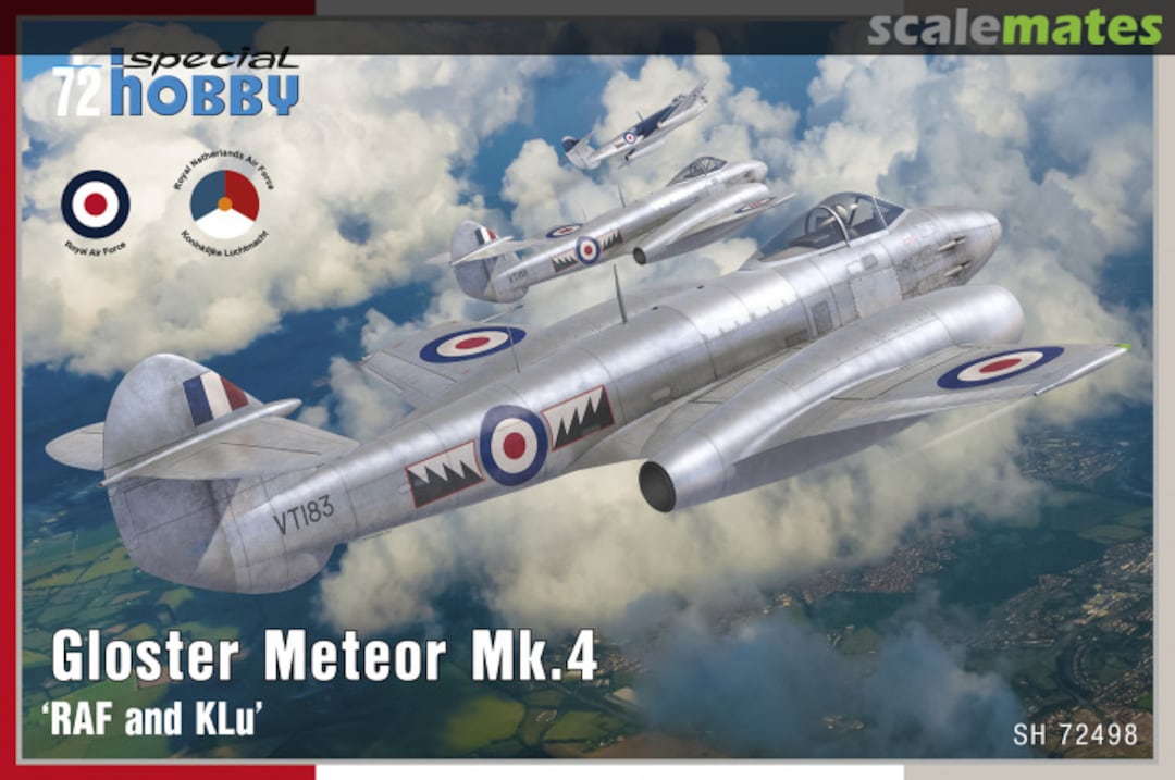 Boxart Gloster Meteor Mk.4 SH 72498 Special Hobby