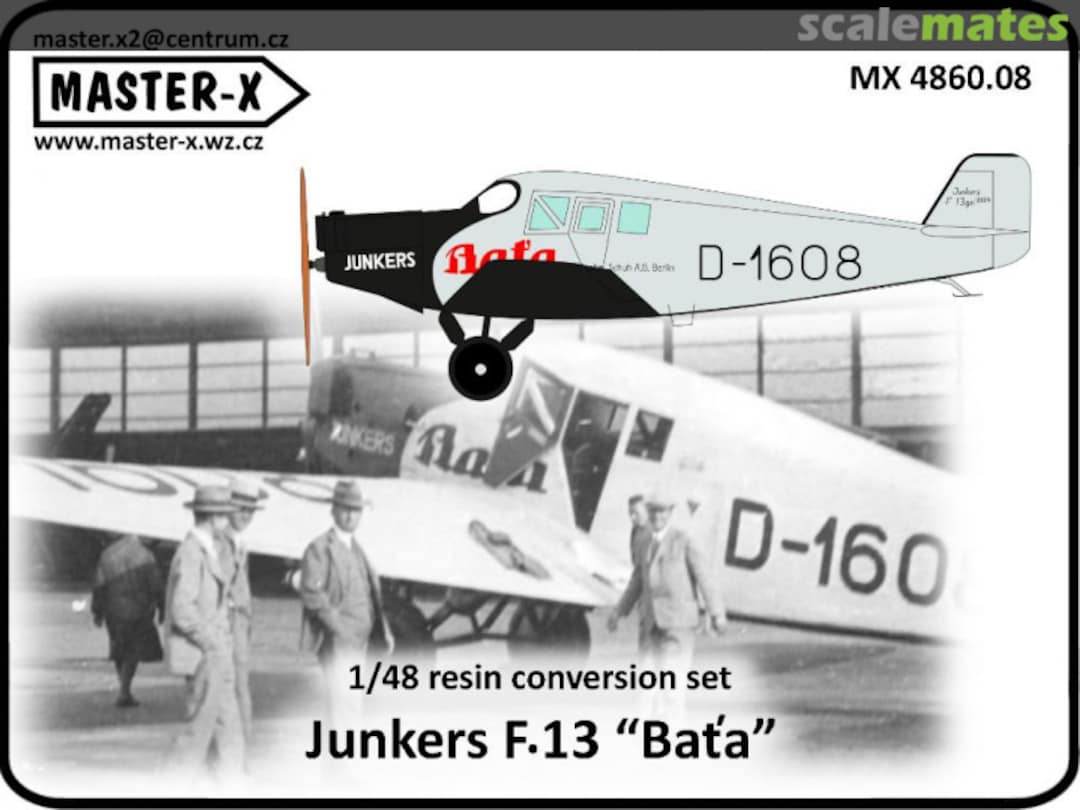 Boxart Junkers F.13 4860.08 Master-X