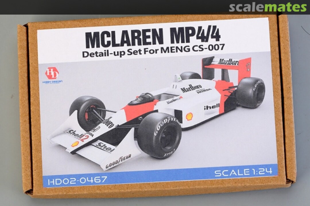 Boxart McLaren MP4/4 - Detail up Set HD02-0467 Hobby Design