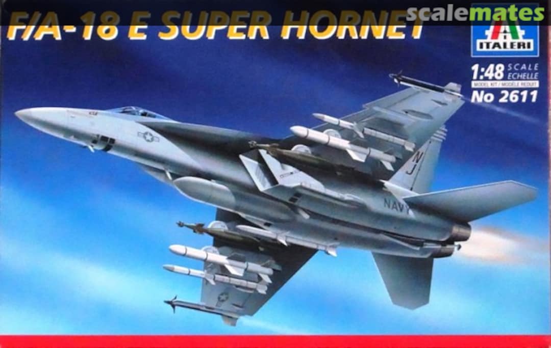 Boxart Boeing F/A-18E Super Hornet 2611 Italeri