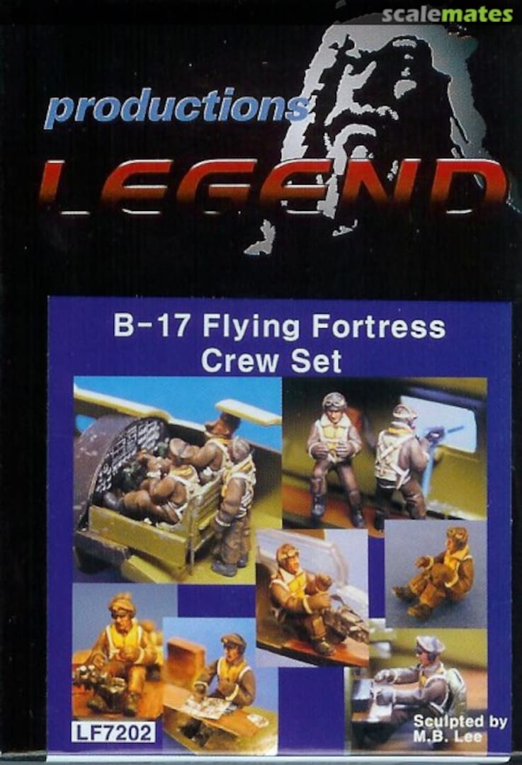 Boxart B-17 Flying Fortress Crew Set LF7202 Legend Productions