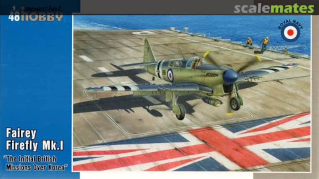 Boxart Fairey Firefly Mk.I "The Initial British Missions Over Korea" SH48145 Special Hobby