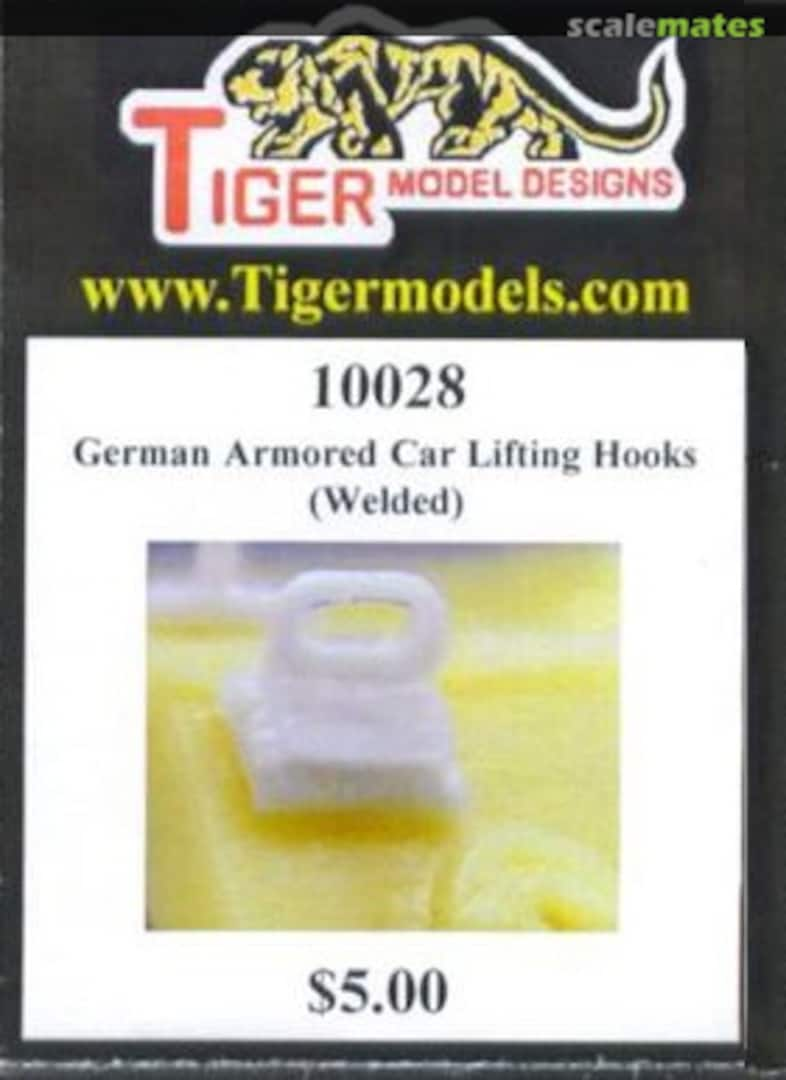 Boxart German Armored Car Lifting Hooks (Welded) 10028 Tiger Model Designs