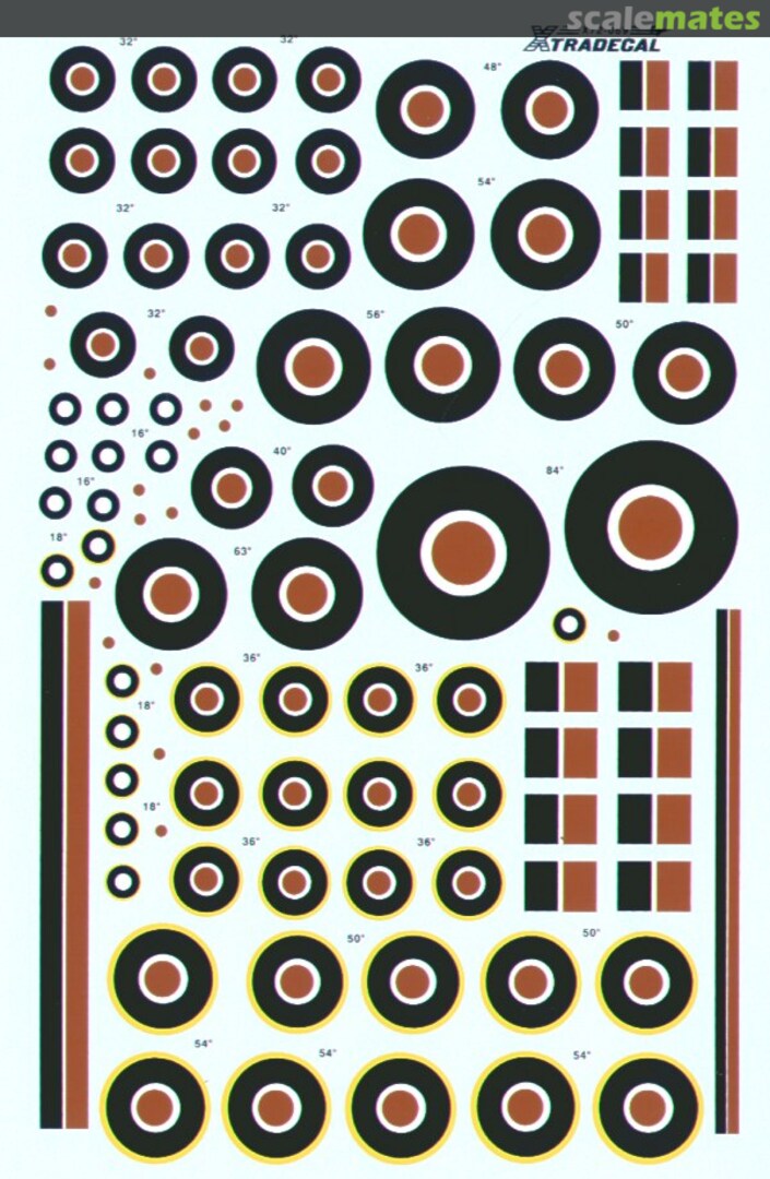 Boxart RAF Roundels C/C1 Type X72-069 Xtradecal