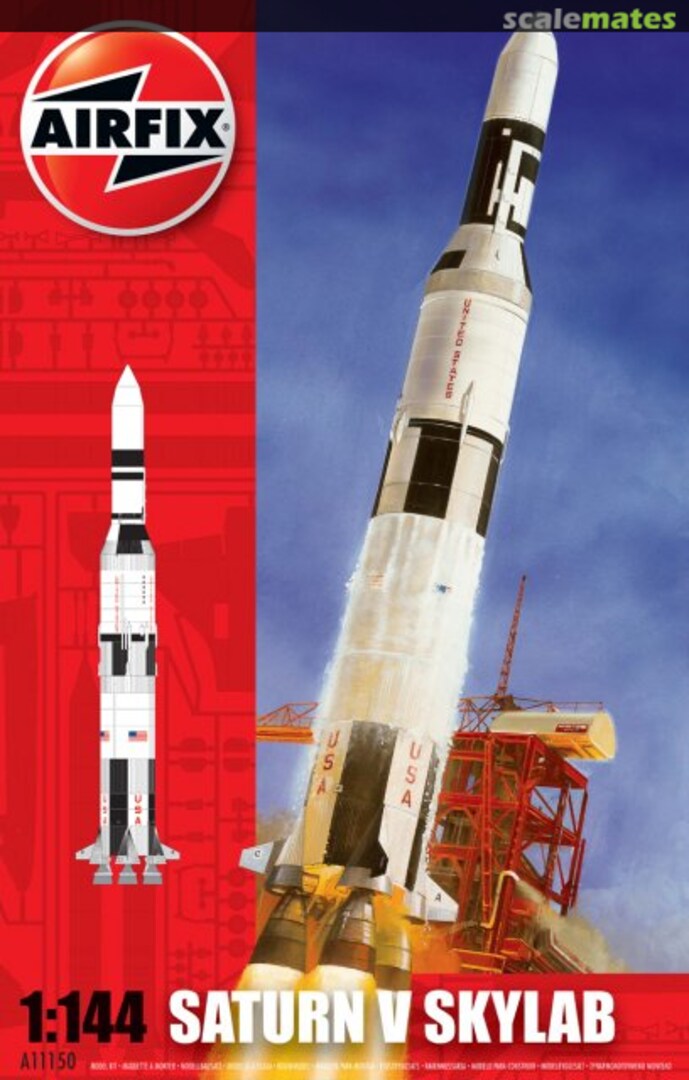 Boxart Saturn V Skylab A11150 Airfix