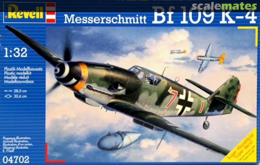 Boxart Messerschmitt Bf 109 K-4 04702 Revell