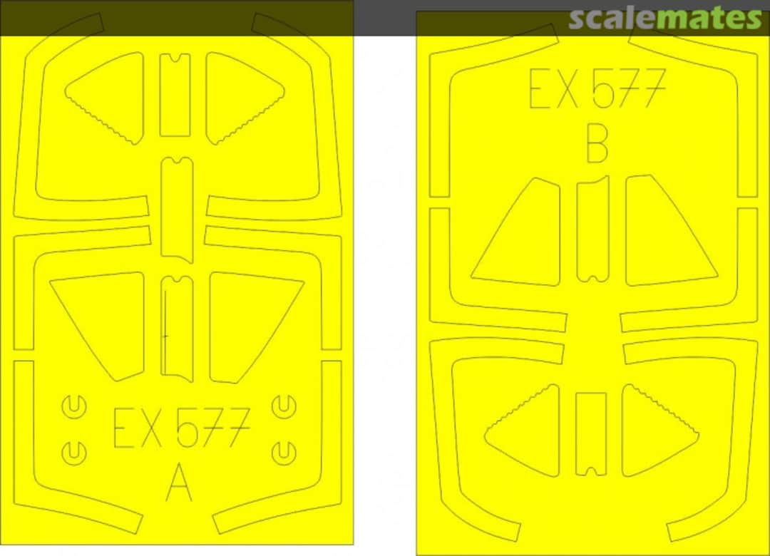 Boxart Harrier T.2/T.4/T.8 (TFace) EX577 Eduard