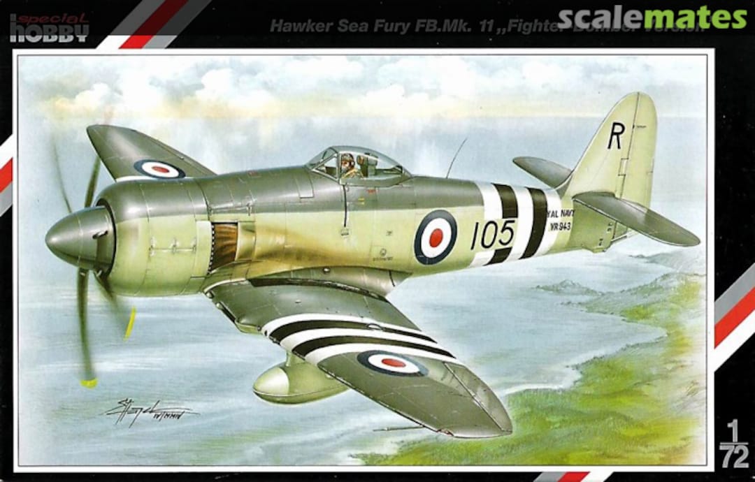 Boxart Hawker Sea Fury FB.Mk. 11 SH72073 Special Hobby