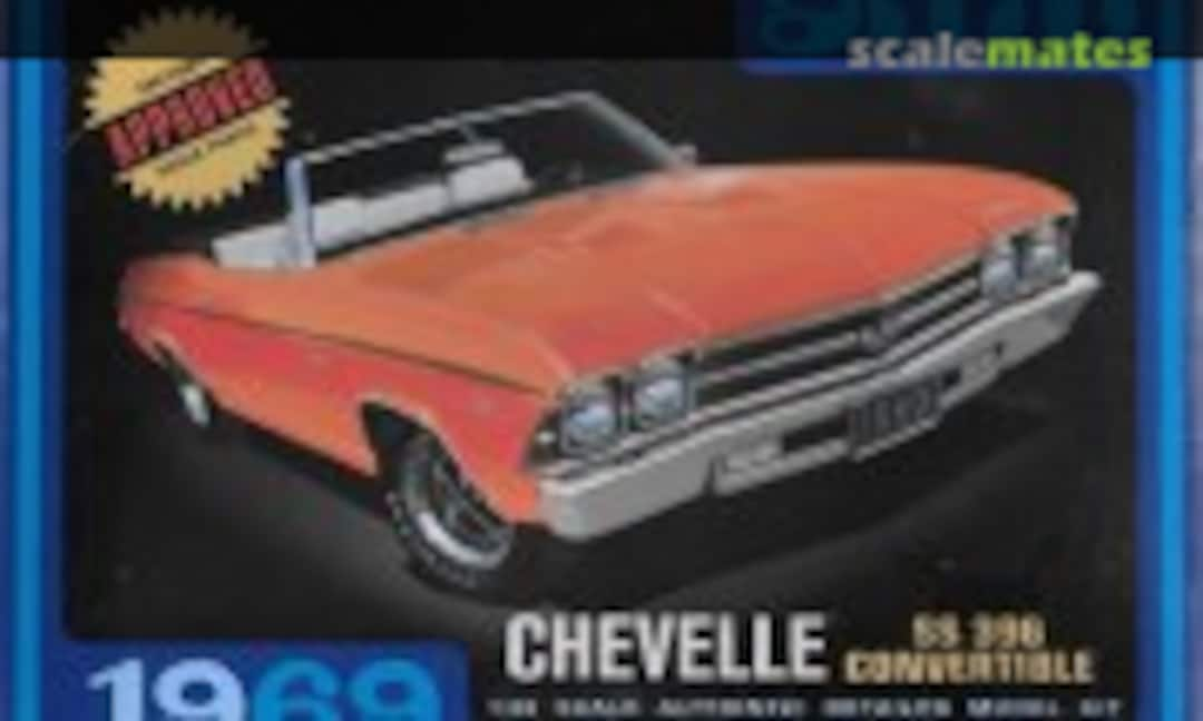 1:25 1969 Chevelle SS 396 Convertible (AMT 823)