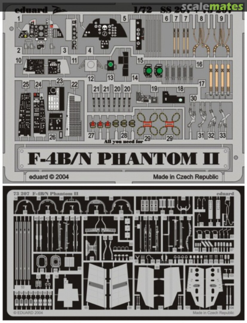 Boxart F-4B/N 73207 Eduard