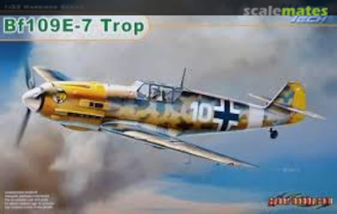 Boxart Bf109E-7 Trop 3223 Dragon