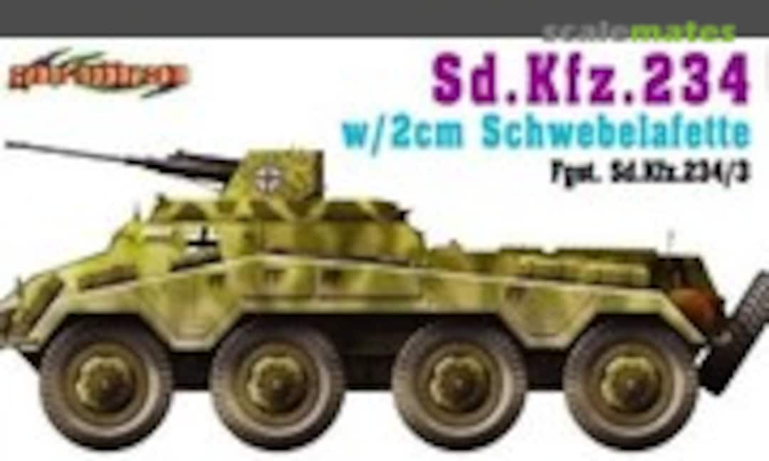 1:35 Sd.Kfz. 234 w/2cm Schwebelafette (Cyber Hobby 6296)